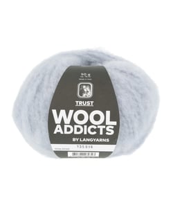 Pelote de Laine et Alpaga TRUST - Wool Addicts 0020 Bleu