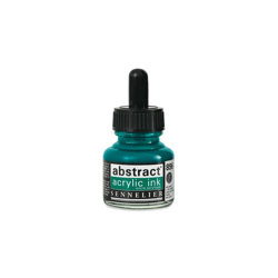 Encre Acrylique en flacon - vert phtalo - Sennelier