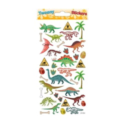 Autocollants réutilisables - Relief 3D - Dinosaures et fossiles