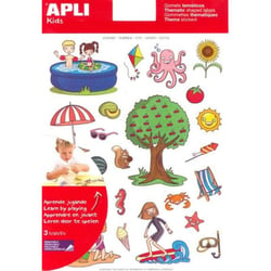Apli Agipa - Gommettes L'été x 66