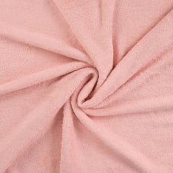 Tissu Eponge Bébé Bambou Tout doux Rose bébé