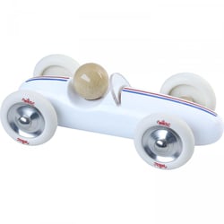 Voiture grand prix vintage mm blanche - Vilac