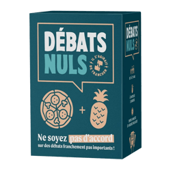 Débats Nuls Le jeu de discussion et d'improvisation - Pixie Games - Bleu