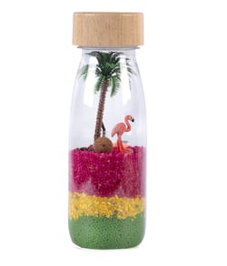 Bouteille sensorielle Spy Flamant rose - Petit Boum