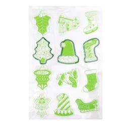 Dies de découpe et tampons transparents Noël - 15 pièces - We R Makers