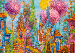 Puzzle 1000 pièces - Pink Trees - Heye