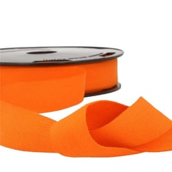 Disquette 25m sergé coton Orange