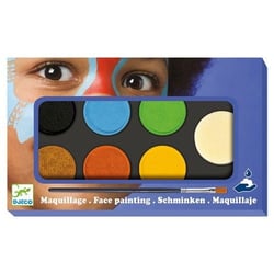 Maquillage palette 6 couleurs nature - Djeco
