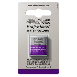 Aquarelle Professionnelle Extra-Fine - 1/2 Godet - Violet Quinacridone - Winsor Et Newton