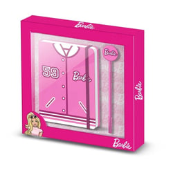 Barbie - Coffret cadeau Journal intime Varsity Barbie