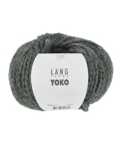 Pelote de laine et Alpaga à tricoter YOKO - Lang Yarns 0018 Vert