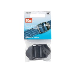 Boucles de réglage Prym - 25 mm - Noir - 1 unité