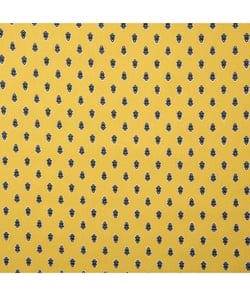 Tissu coton fleurs de lavande de 150 cm de largeur Jaune vendu par 50 cm