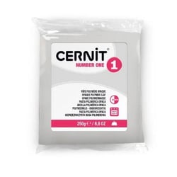 Pâte polymère Opaque à cuire Pâte à modeler pain de 250 g CERNIT Number one BLANC OPAQUE 027C