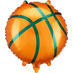 Ballon Aluminium Hélium Basketball - 35 cm