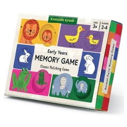 Jeu de Memory animaux en carton - Crocodile Creek - Jaune