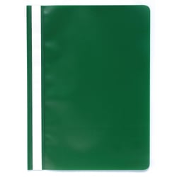 Chemise de présentation à lamelles Polypropylène standard - A4 - Vert - x 25 - Exacompta