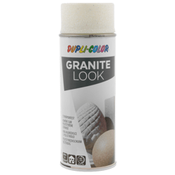 Spray de peinture - Effet granit - Blanc - Duplicolor - 400 ml