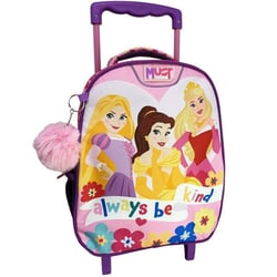 Sac à dos à roulettes Must Princesse Disney 31 CM Trolley - Maternelle