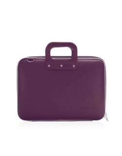 Mallette Classic  Mediobombata Vinyle 13" - Prune