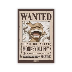 ONE PIECE - Aimant Standard - Wanted Luffy