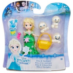 Mini princesse reine des neiges : elsa et les snowgies - hasbro b9875 - disney princesses - poupee