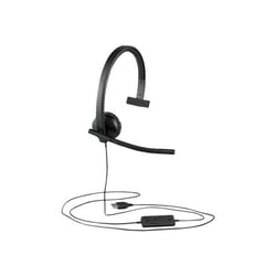 Micro-casque sur-oreille LOGITECH H570e filaire USB-C noir certifié Teams