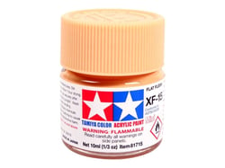 Mini pot de peinture acrylique 10 ml pour maquette T2M - XF15 chair mat 81715