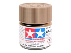 Mini pot de peinture acrylique 10 ml pour maquette T2M - XF52 terre mat 81752