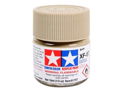 Mini pot de peinture acrylique 10 ml pour maquette T2M - XF57 chamois mat 81757
