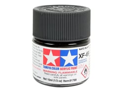 Mini pot de peinture acrylique 10 ml pour maquette T2M - XF69 noir 81769