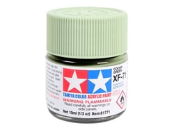 Mini pot de peinture acrylique 10 ml pour maquette T2M - XF71 vert cockpit 81771