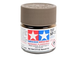 Mini pot de peinture acrylique 10 ml pour maquette T2M - XF72 brun jgsdf 81772