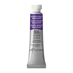Tube de 5 ml - Peinture aquarelle Winsor & Newton - Violet Winsor n°733 - Extra fine - Transparent