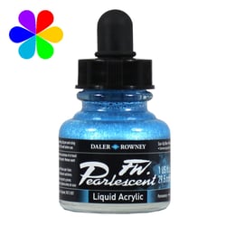 Encre Pearlescent 29.5ml bleu aube