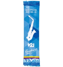 Vandoren V21 - Anches pour saxophone alto - force 2,5 - pack de 50