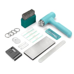 Kit d'estampage métallique de base Impress Art - Avec gabarit