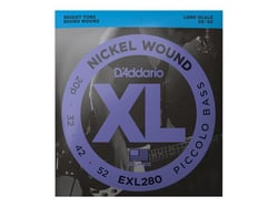 JEUX PICOLO 20-32-42-52 CORDES BASSES / XL FILE ROND NICKEL