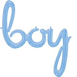 Ballon en aluminium - Boy - Amscan 