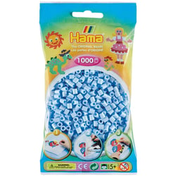 Sachet de perles Hama - 5 mm - bleu glacier - 1000 perles