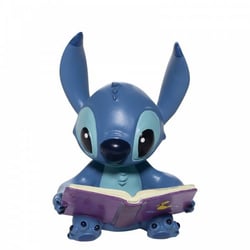 Figurine Enesco Disney Showcase - Lilo et Stitch - Stitch avec livre