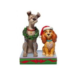 Figurine La Belle et le Clochard - 17 cm