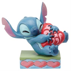 Figurine Enesco - Stitch tenant un coeur - Lilo et Stitch