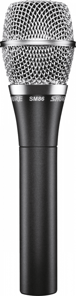 Shure SM86 - Microphone statique cardioïde - Noir