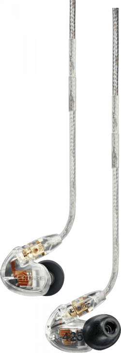 Shure SE425 - Ecouteurs intra-auriculaire - Filaire - Transparent