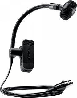 Shure PGA98H - Microphone statique cardioïde pour instrument - Noir