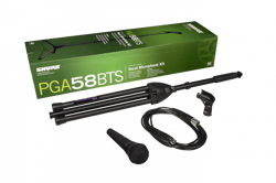 Shure PGA58-XLR - Pack micro + pied de micro + câble XLR