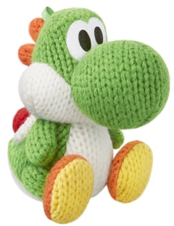 Amiibo - Yoshi de Laine Vert - Yoshi's Woolly World Collection