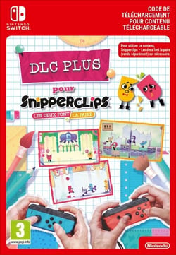 Code de téléchargement extension DLC Snipperclips Pack Plus - Nintendo Switch