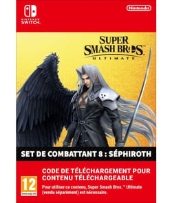Super Smash Bros Ultimate - Set de combattant 08 : Séphiroth (code de téléchargement